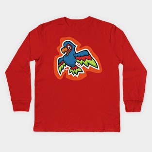 Little Parrot Kids Long Sleeve T-Shirt